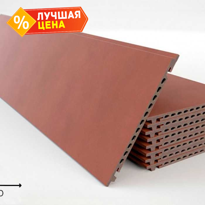 Керамогранитная плита FAVEKER GA16 для НФС, Marron, 800х400х18 мм