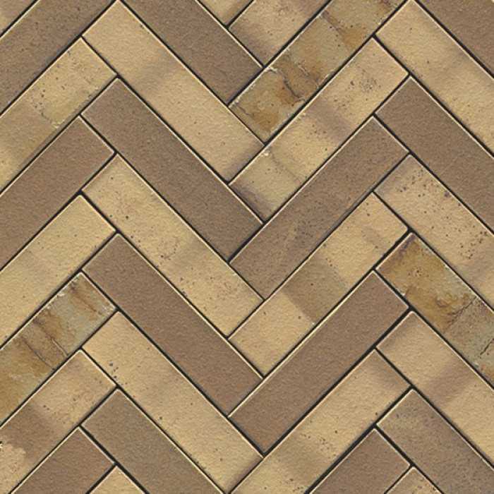 Клинкерная брусчатка Muhr №06S Hellbraun-bunt spezial, 240х55х52 мм