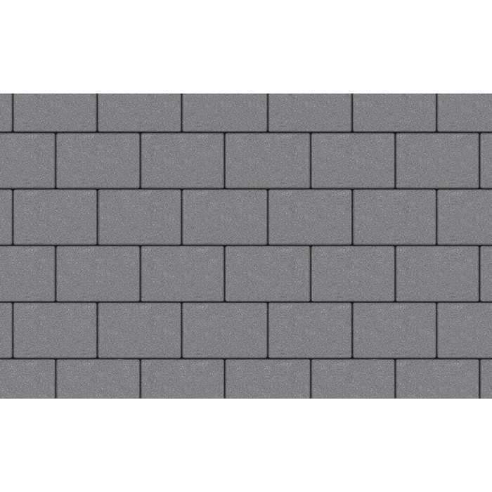 Плитка тротуарная Прямоугольник (Ла-Линия) Б.1.П.8 гладкий серый, 300х200х80 мм